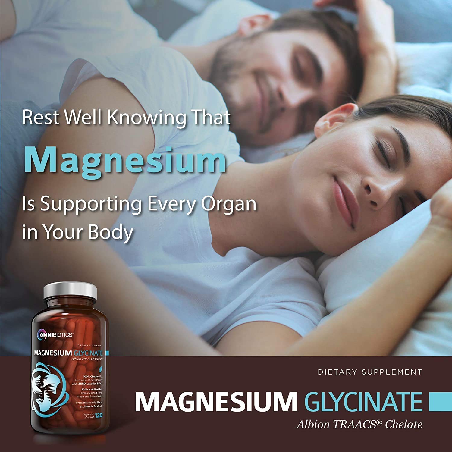 Magnesio glicinato omnibiotics apoyo orgánico