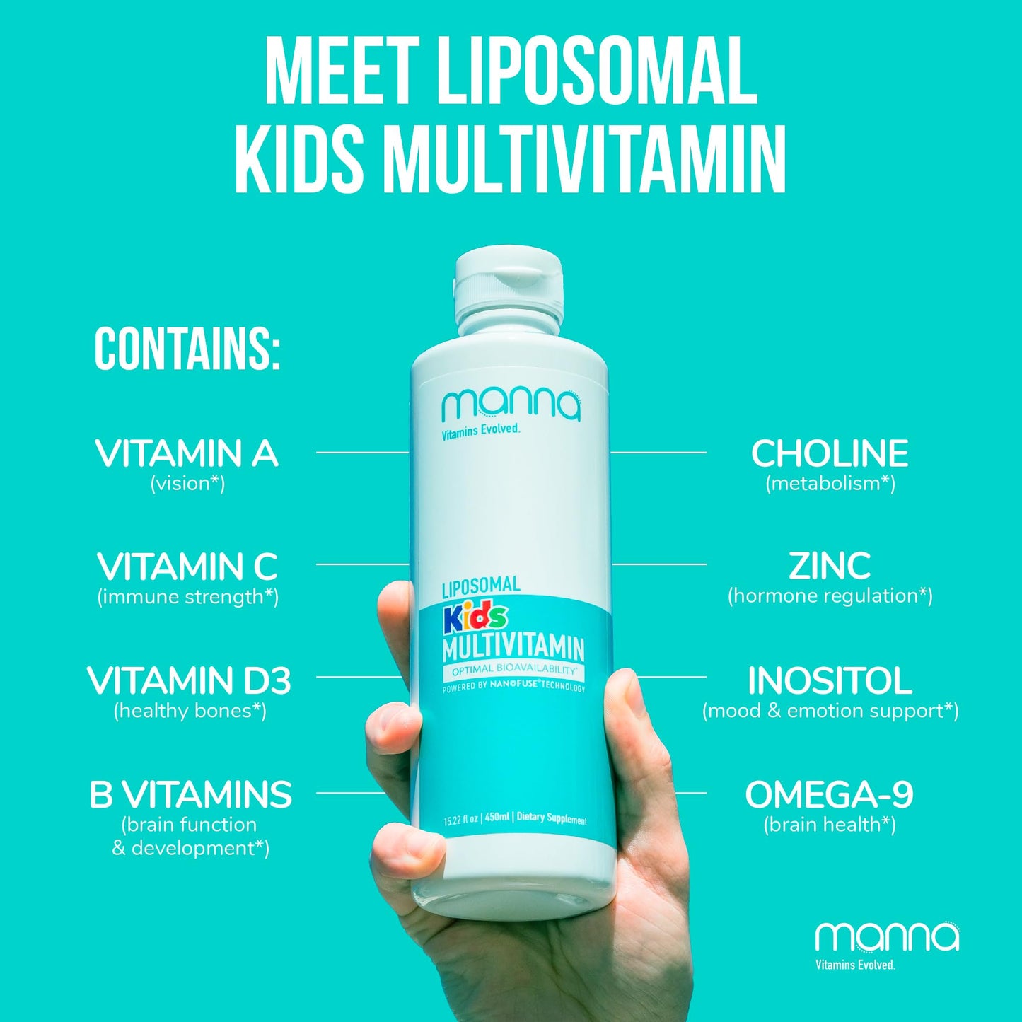 Manna multivitamínico con soporte inmunológico
