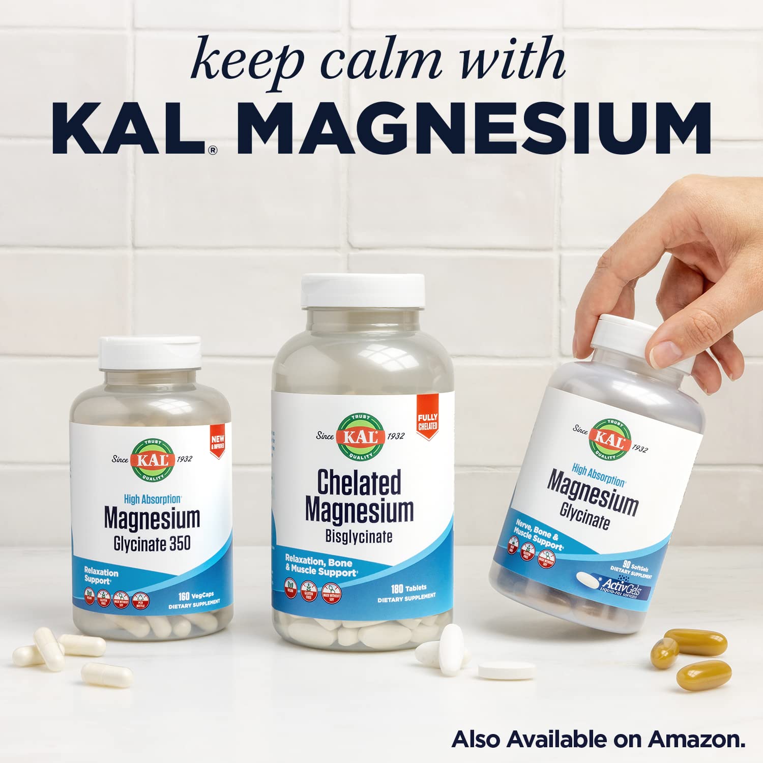 Mantén la calma con KAL magnesio