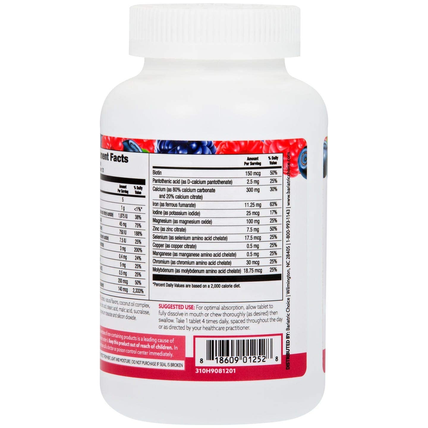 marca confiable multivitaminas bariatric choice