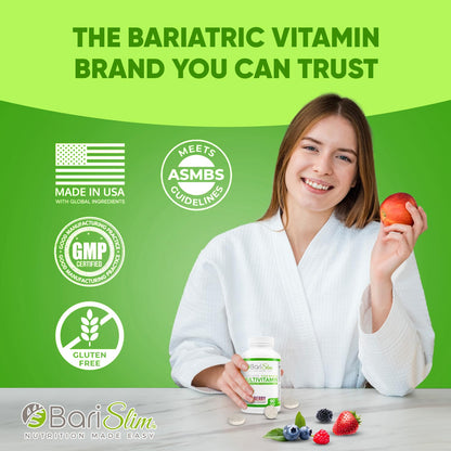 Marca confiable de multivitaminas para cirugía bariátrica.