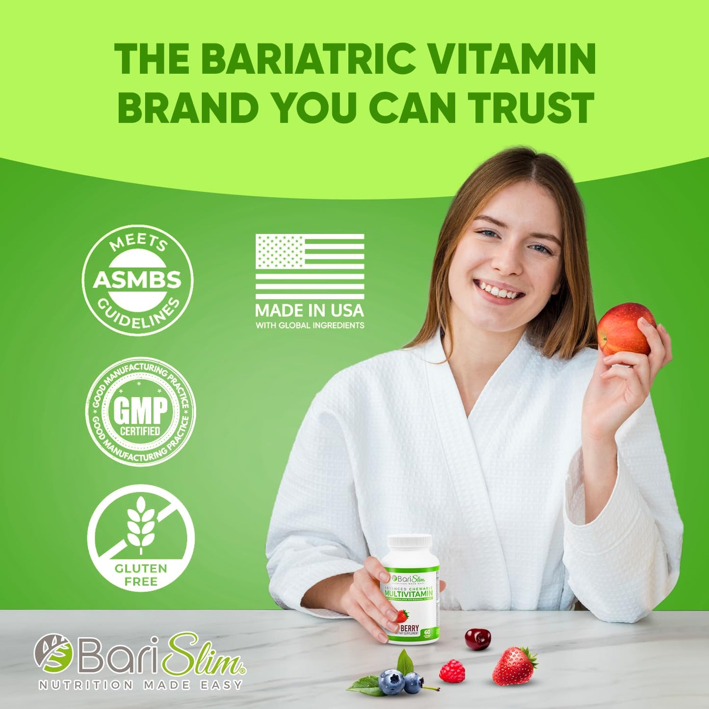 Marca de confianza para vitaminas BariSlim