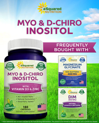 Más detalles aSquared Nutrition inositol suplemento
