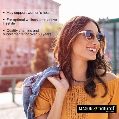 Mason Natural Biotina tabletas presentación frontal