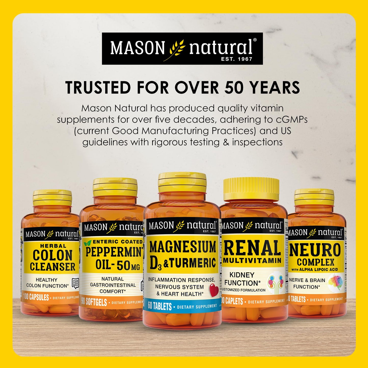Mason Natural Multivitaminas Embalaje