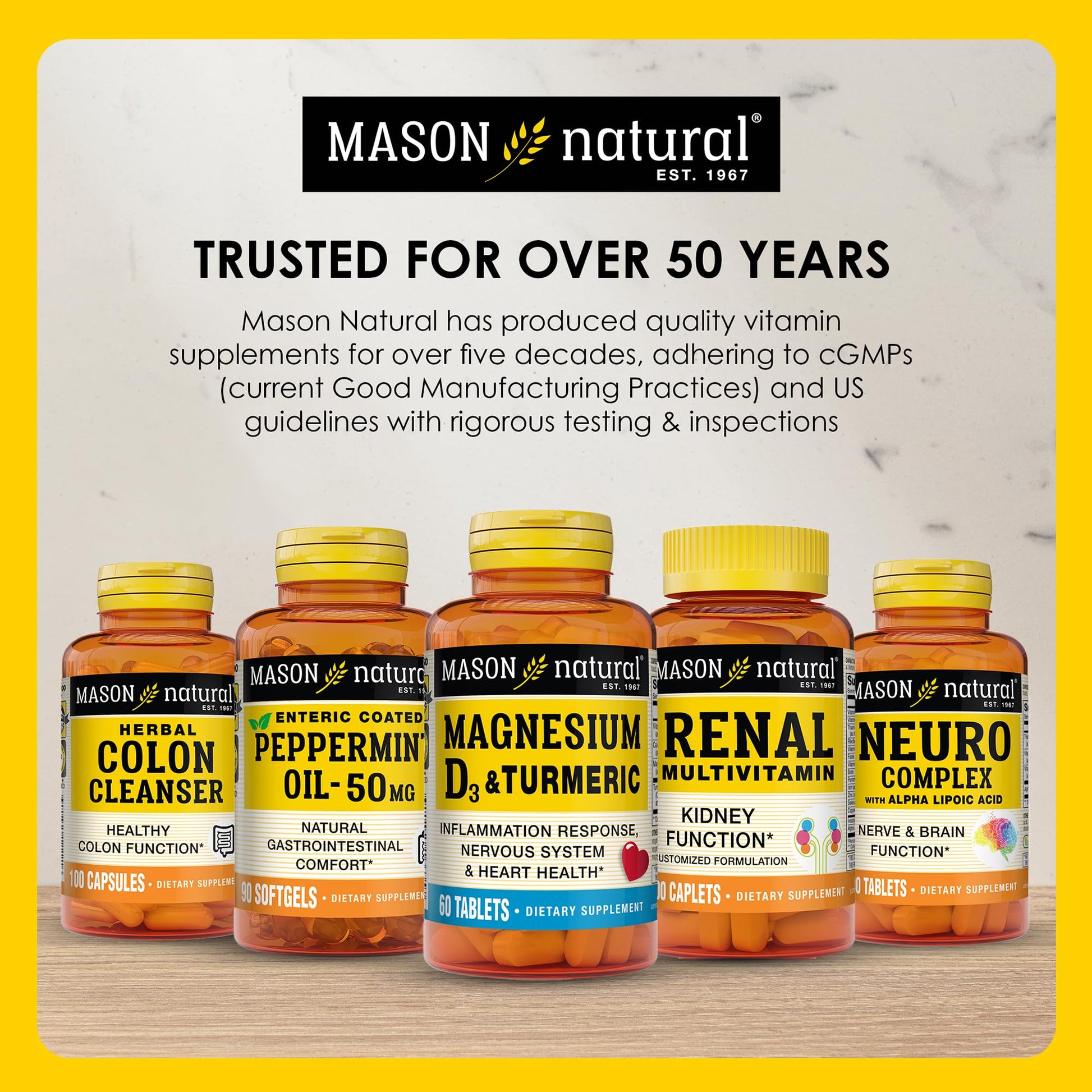 Mason Natural Multivitaminas Embalaje