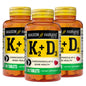 Mason Natural vitamina k2 d3 suplemento paquete de 3
