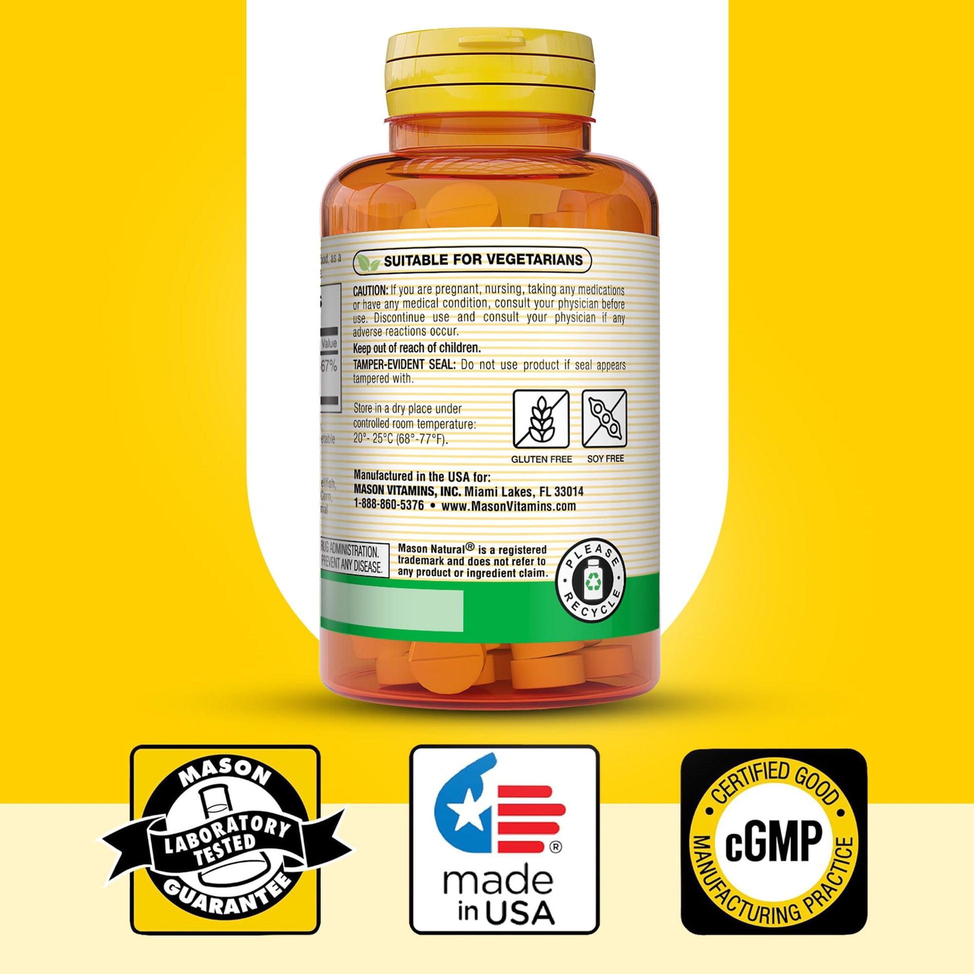 Mason Natural vitaminas apoyo nervioso