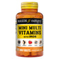 Frasco de vitaminas múltiples diarias Mason con hierro