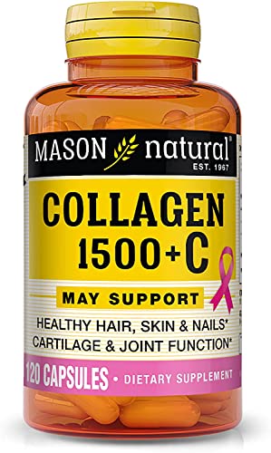 Mason Vitamins colágeno 1500 mg botella paquete de 10