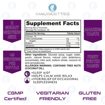 Mauricettes suplemento natural para sueño y sistema inmune