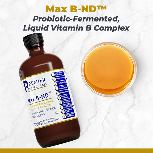 Max B-ND vitaminas B para salud hígado y cerebro Premier