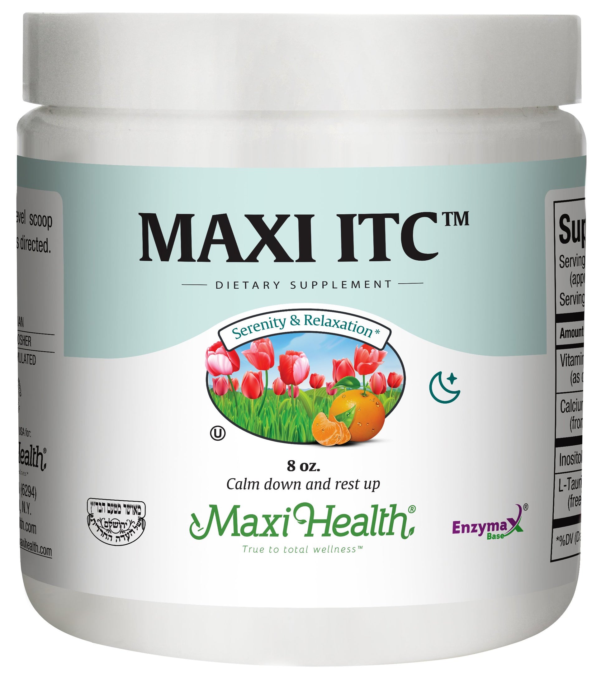 Bote de Maxi Health ITC, vitaminas y minerales múltiples.