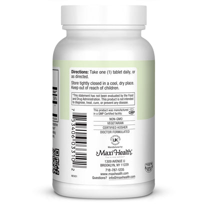 Maxi Health MAX C envase frontal 100 tabletas