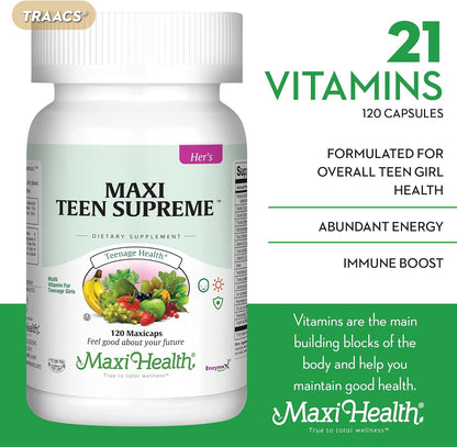 Maxi Health multivitaminas con enzimas digestivas