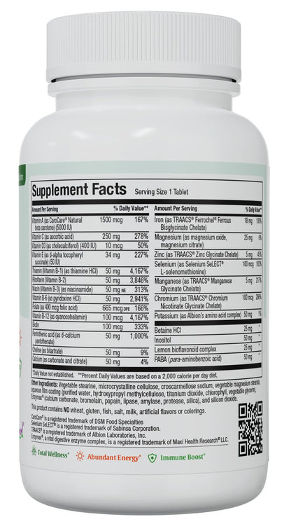 Maxi Health Suplemento Multivitamínico