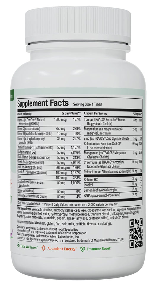 Maxi Health Suplemento Multivitamínico
