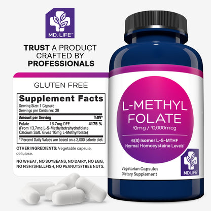 envase md life suplemento metilfolato l-metilfolato