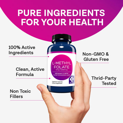 MD Life suplemento vitamina b9 envase