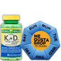 ME GUSTA SHOP cápsulas vitamina K2 y D3 90 unidades