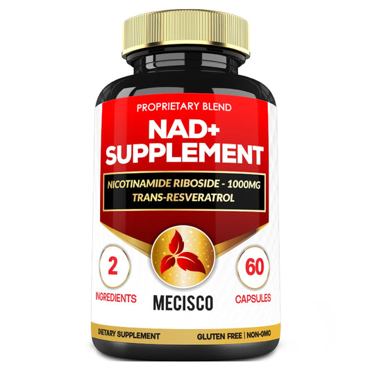 Mecisco suplemento NAD+ 2en1 botella 60 cápsulas