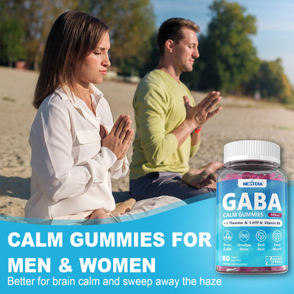 persona meditando con gomitas gaba nextdia