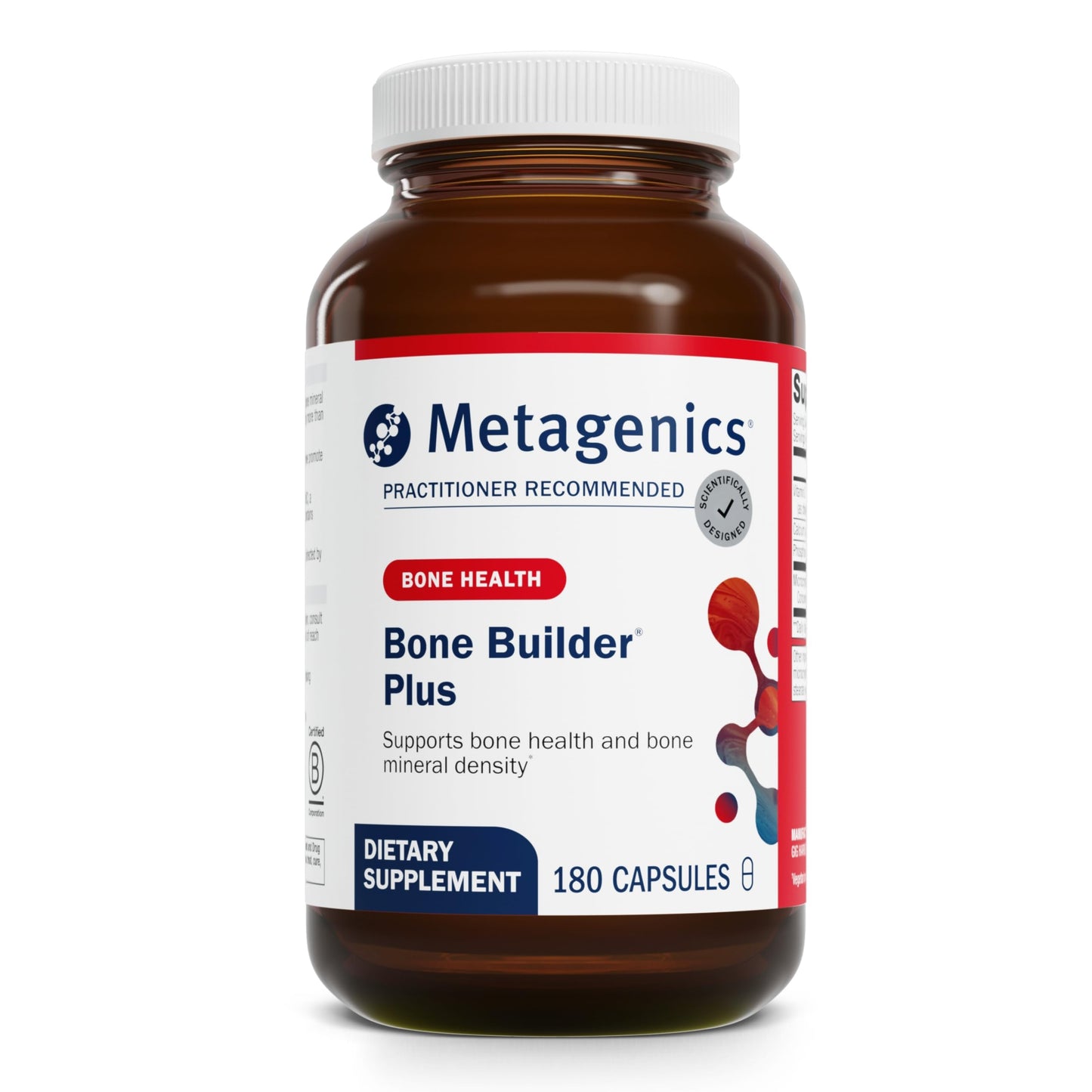 Metagenics Bone Builder Plus suplemento óseo caja frontal