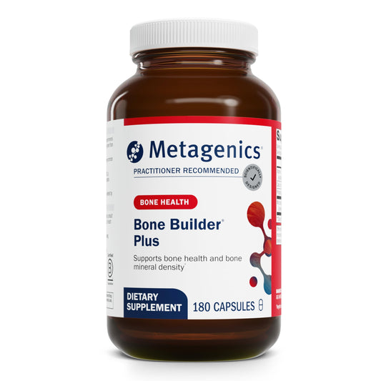 Metagenics Bone Builder Plus suplemento óseo caja frontal
