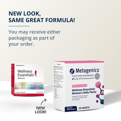 Multivitaminas para mujeres de Metagenics incluyendo omega-3