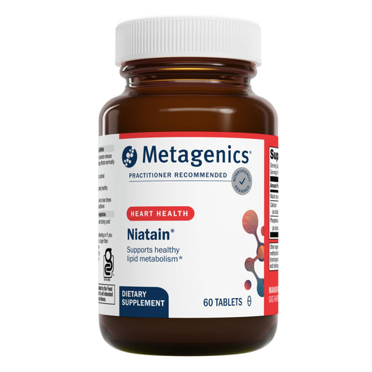 Metagenics Niatain Niacina B3 500 mg envase frontal