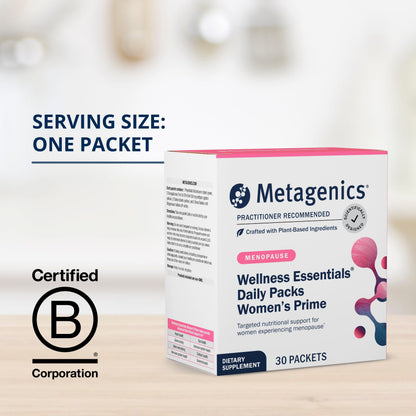 Metagenics paquete diario para la salud de la mujer