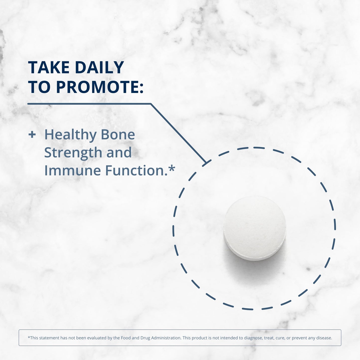 Tabletas Metagenics Vitamina D3 apoyo dental y función inmune