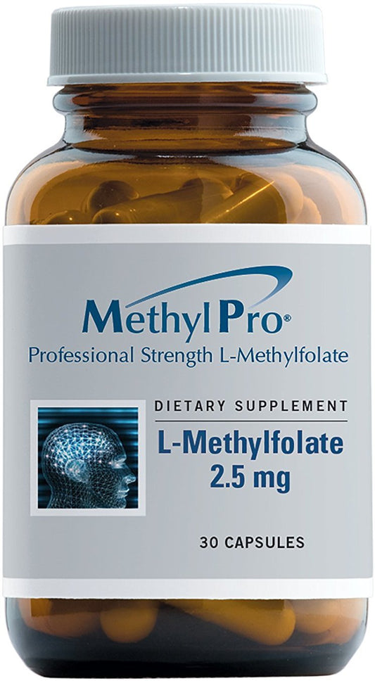 Suplemento MethylPro L-metilfolato 2.5mg 30 cápsulas