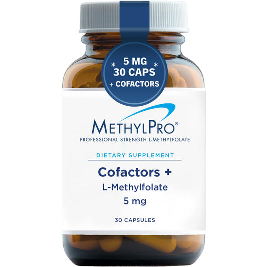 Botella MethylPro L-Metilfolato 30 cápsulas cofactors