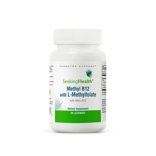 Metil B12 con L-Metilfolato Seeking Health suplemento 60 pastillas