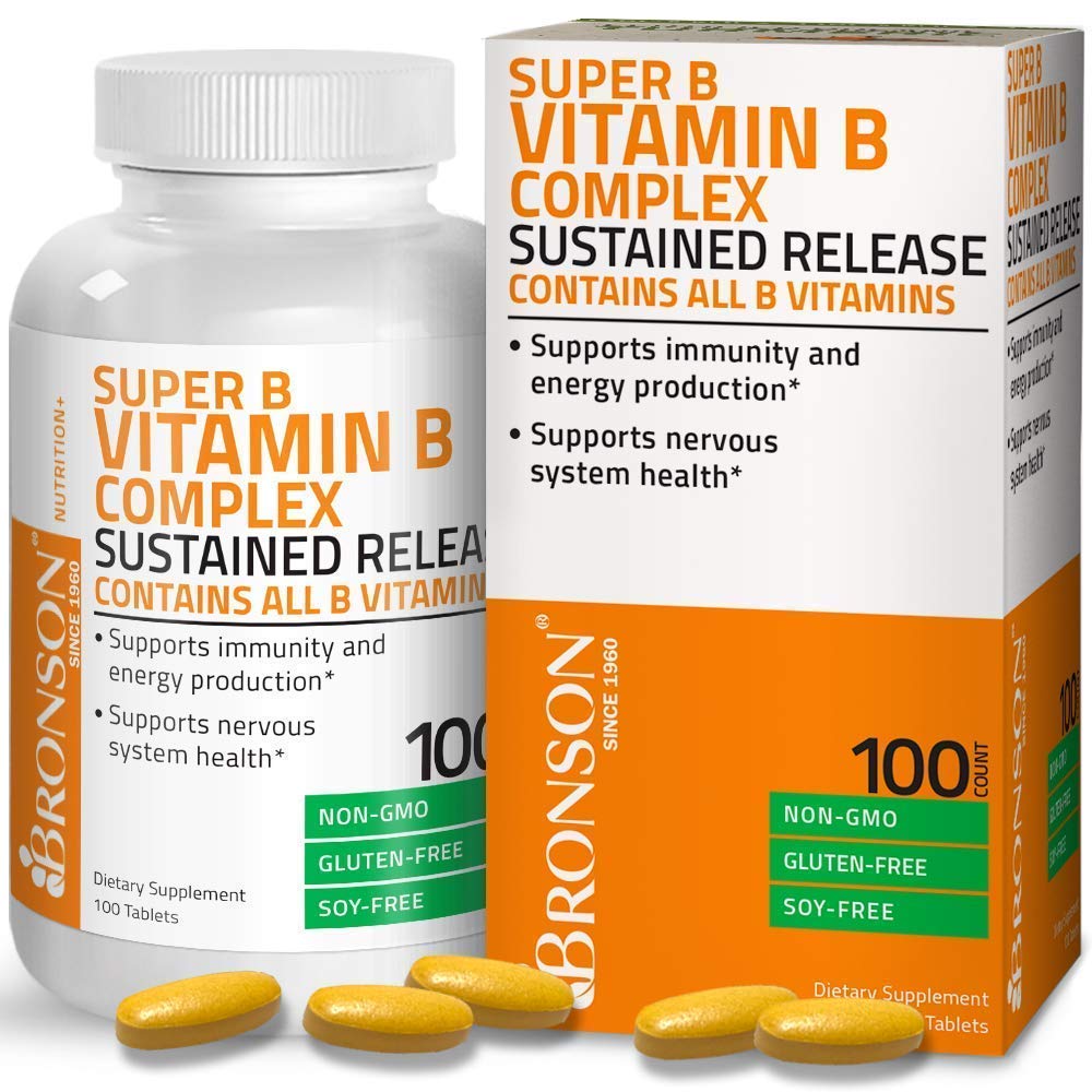 Metil b12 vitamina b compleja bronson comprimidos close-up