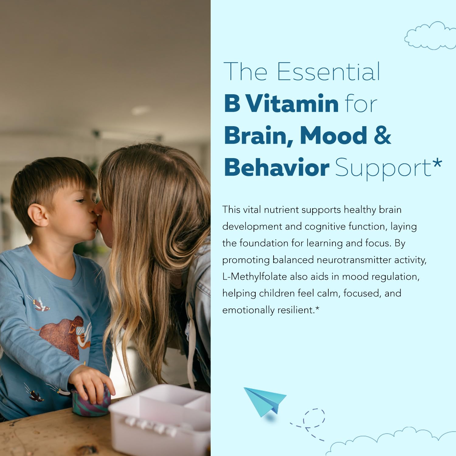 Metilfolato kids fórmula sublingual y dosis ajustable