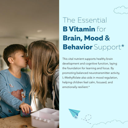 Metilfolato kids fórmula sublingual y dosis ajustable