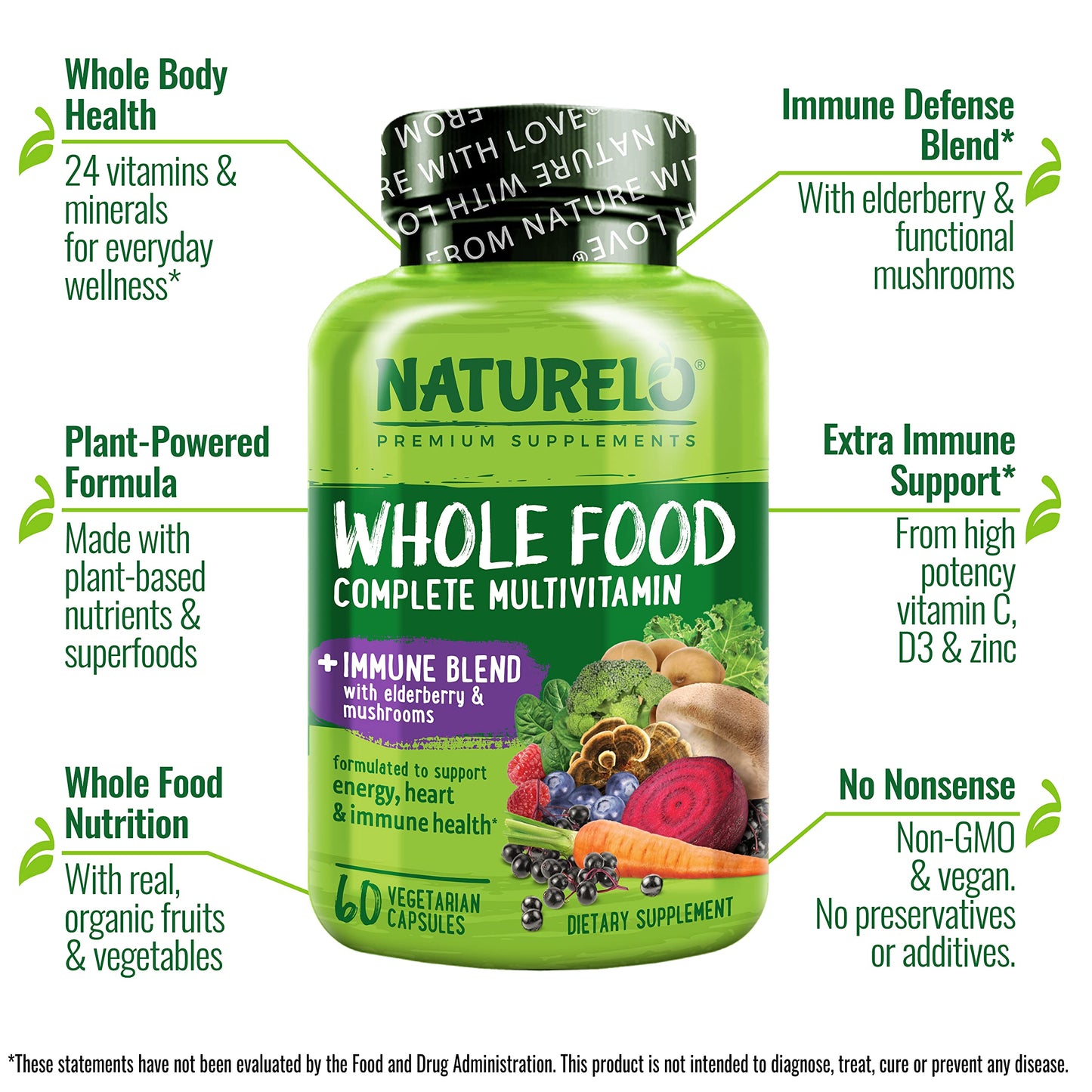 Mezcla de Superalimentos Multivitamínico NATURELO