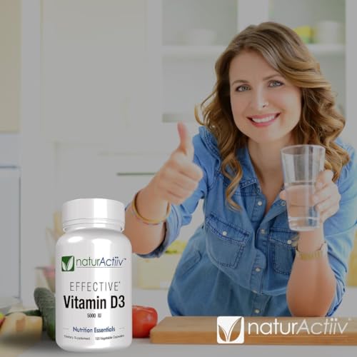 micro cápsulas vitamina d3 naturActiiv vista cercana