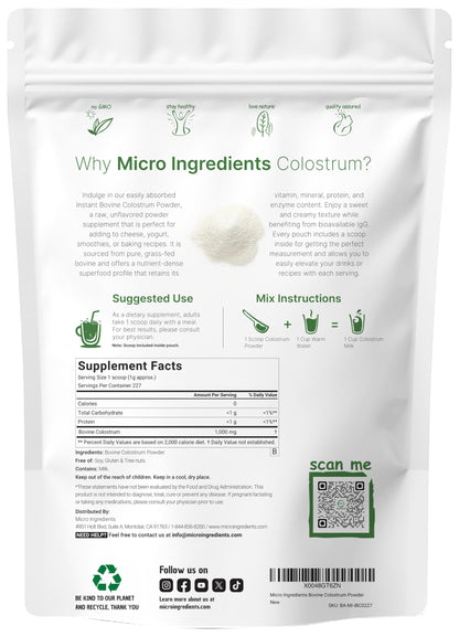 Micro Ingredients envase cápsulas blandas vitamina d3 k2