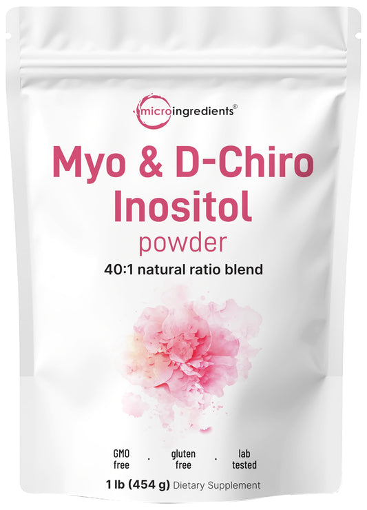Micro Ingredients polvo myo-inositol balance hormonal mujeres