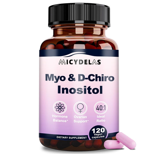 Frasco MICYDELAS Mio-Inositol 40:1 120 cápsulas