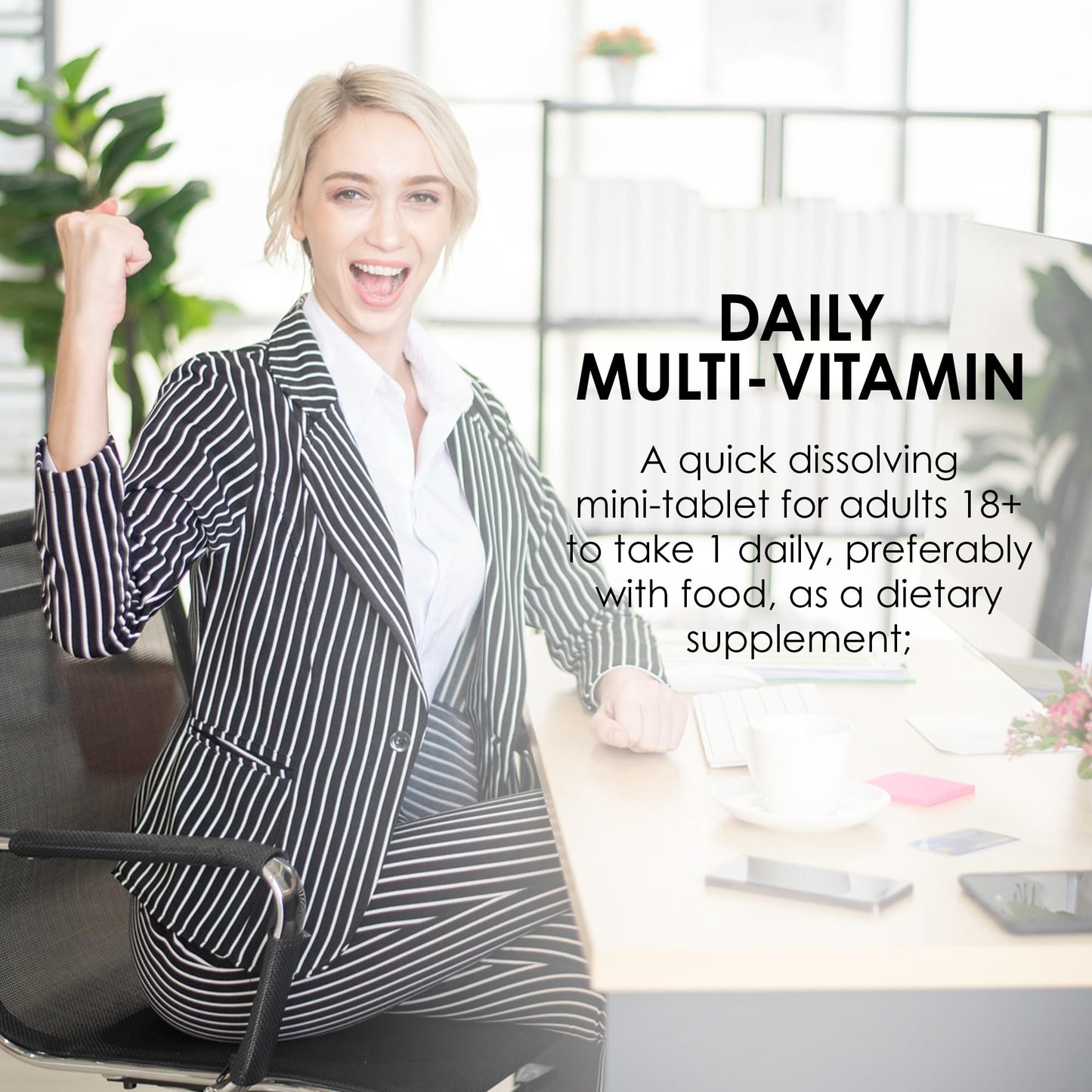 Mini Multivitaminas Mason Natural Ingredientes