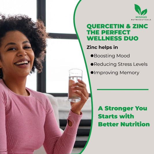 Mishas fórmula con zinc y vitaminas C y D para sistema inmune