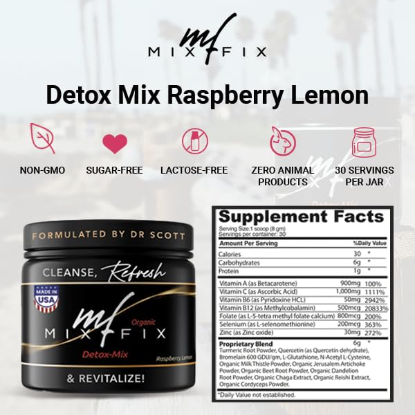 Mix-Fix suplemento detox vegano