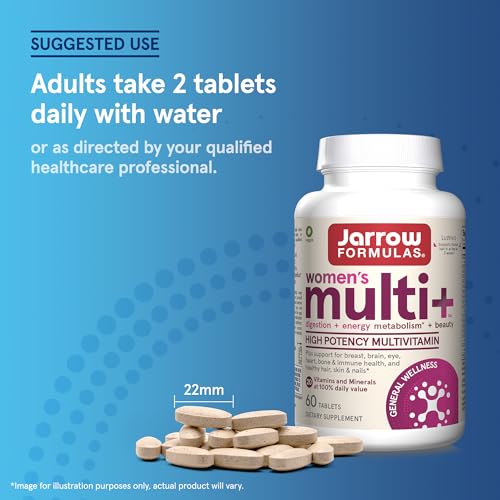 Modo de uso de las tabletas multivitamínicas Jarrow