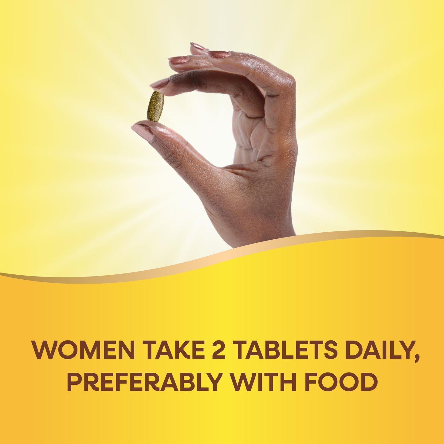 Modo de uso del multivitamínico para mujeres
