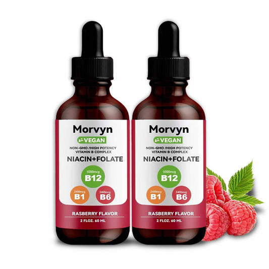 Frasco Morvyn gotas de vitaminas B líquidas 60ml