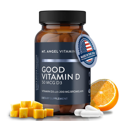 Mt Angel Vitamins vitamina d3 2000 ui frasco